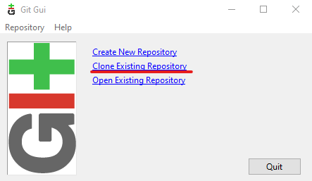 git clone