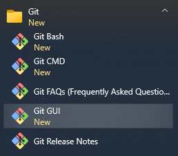 git gui