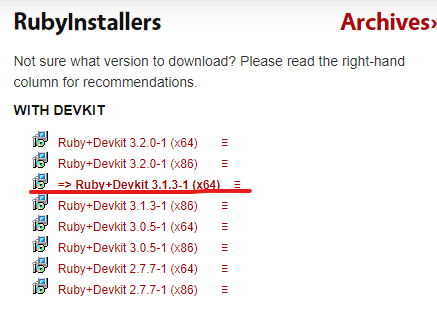 download ruby